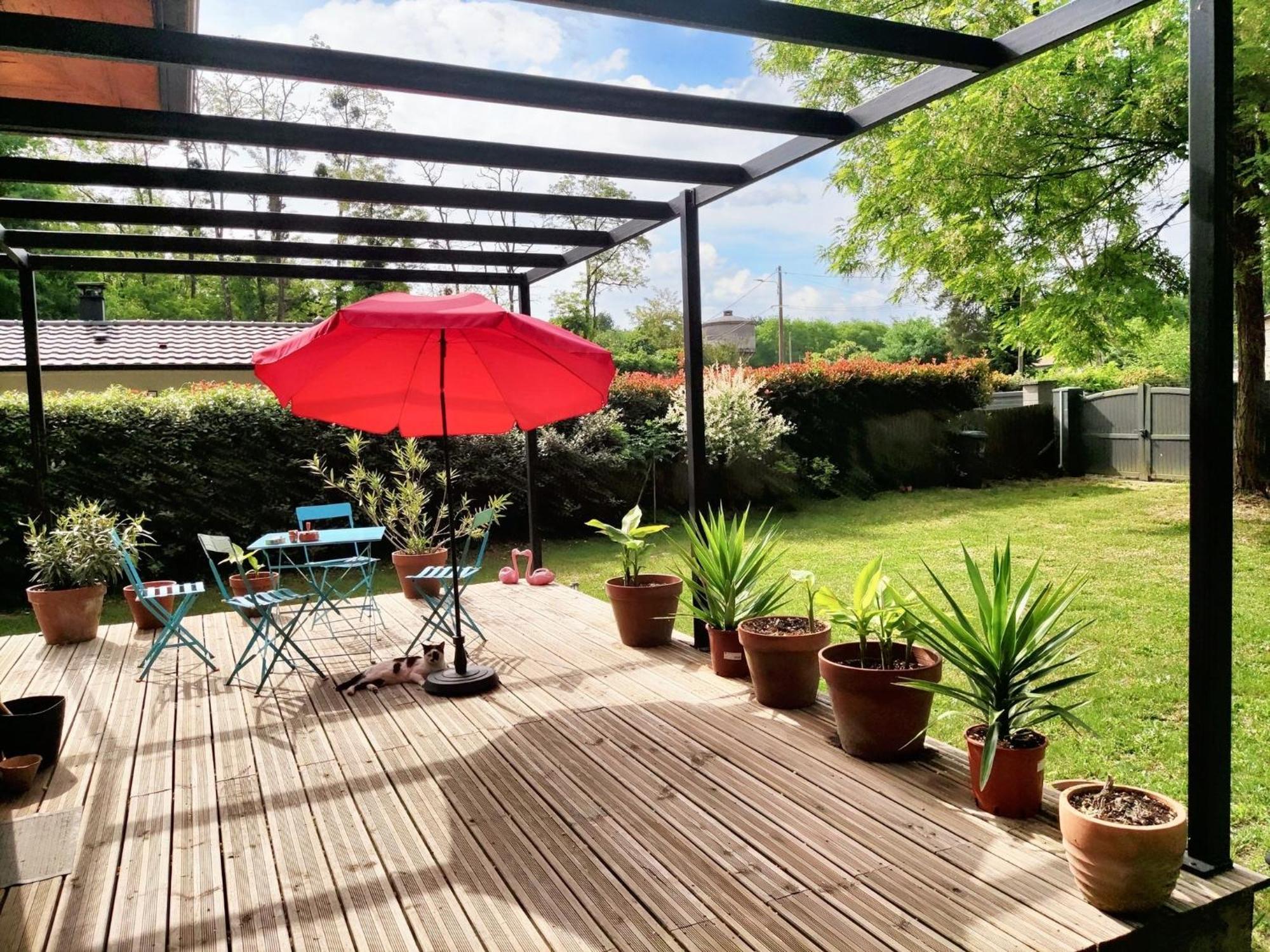 Maison Spacieuse A Saint Selve Avec Jardin Et Barbecue 125 M² エクステリア 写真